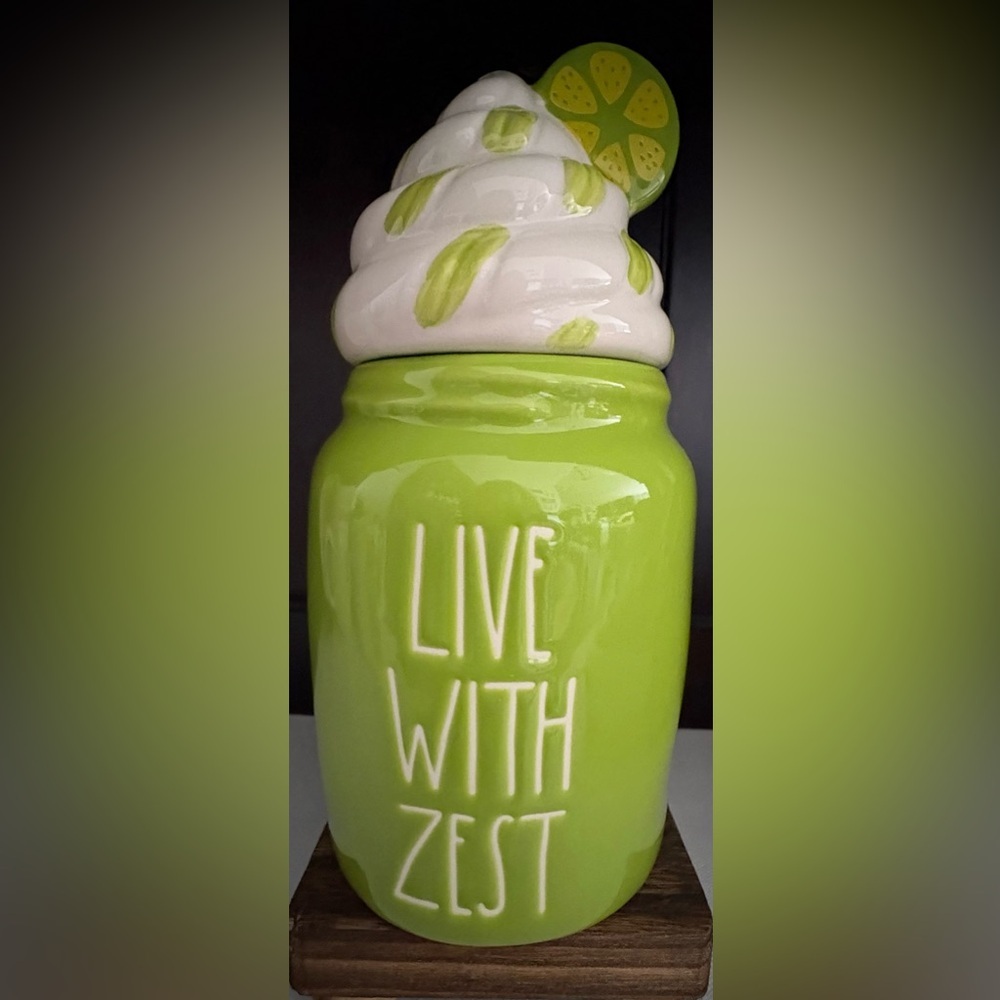 Rae Dunn LIVE WITH ZEST Baby Canister